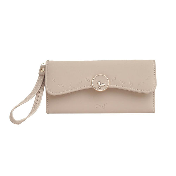 En-ji Micha Wallet - Cream - EN-JI