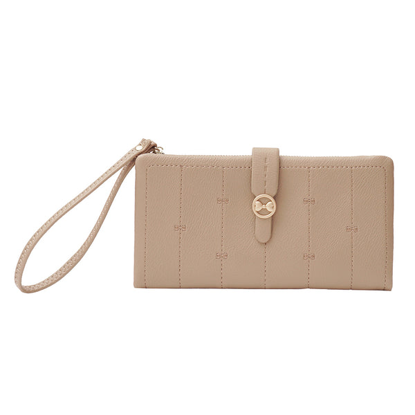 En-ji Chaerim Wallet - Almond