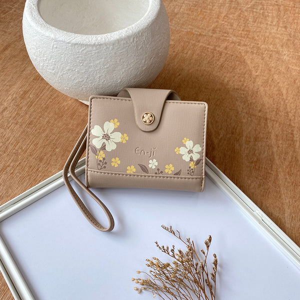 En-ji Suja Wallet - Cream