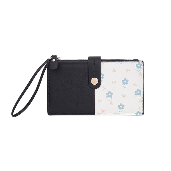 En-ji Naiko Long Wallet - Black