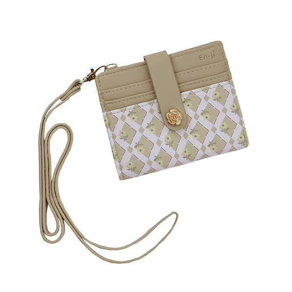 En-ji Jyuni Wallet - Cream