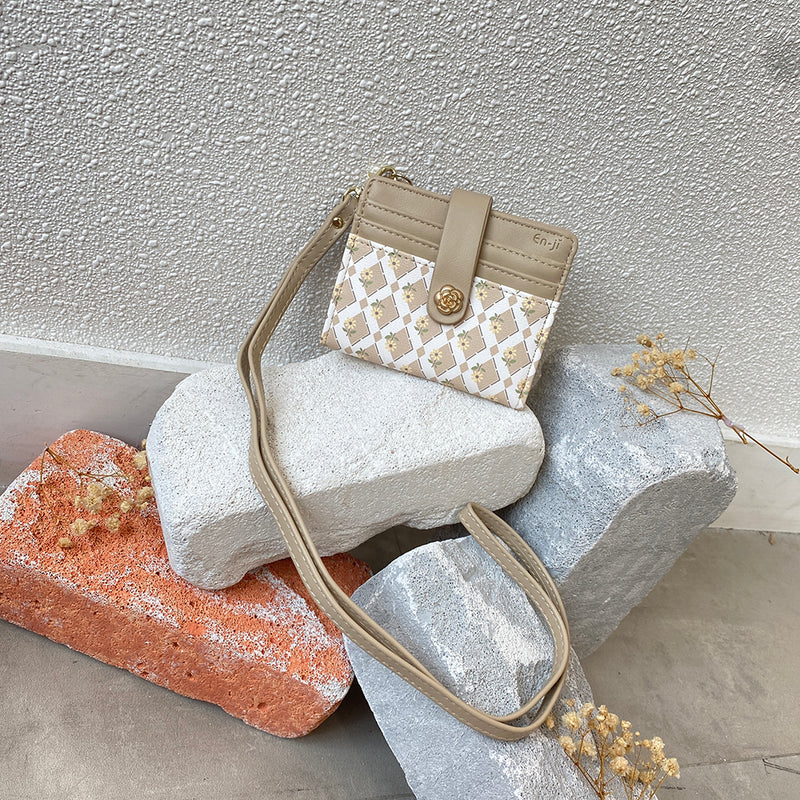 En-ji Jyuni Wallet - Cream