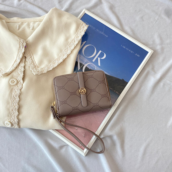 En-ji Daeha Wallet - Taupe