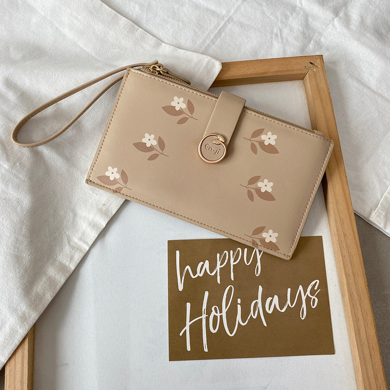 En-ji Ireum Wallet - Cream