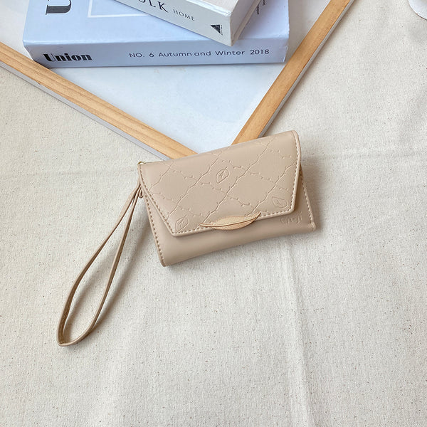 En-ji Meiya Wallet - Apricot