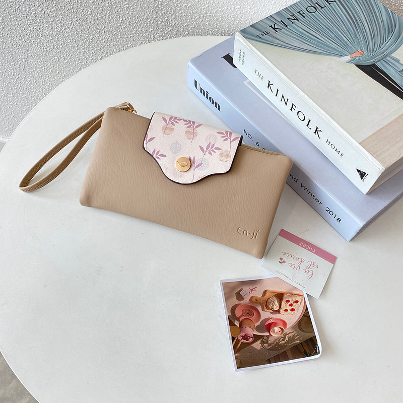 En-ji Mihye Wallet - Cream