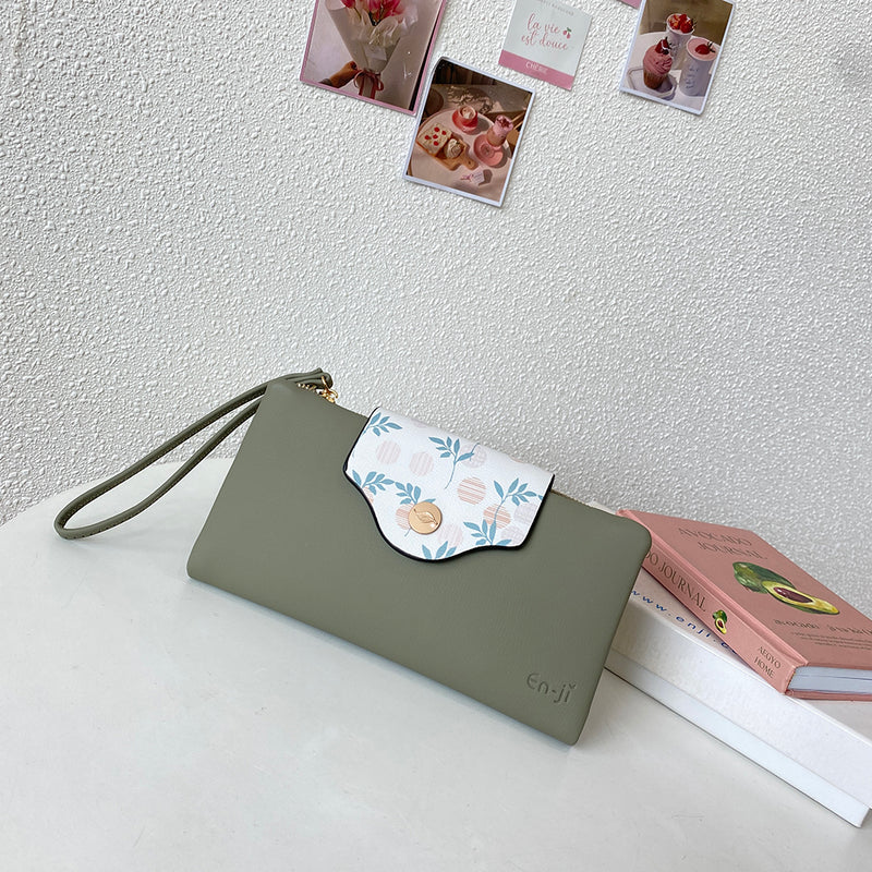 En-ji Mihye Wallet - Olive