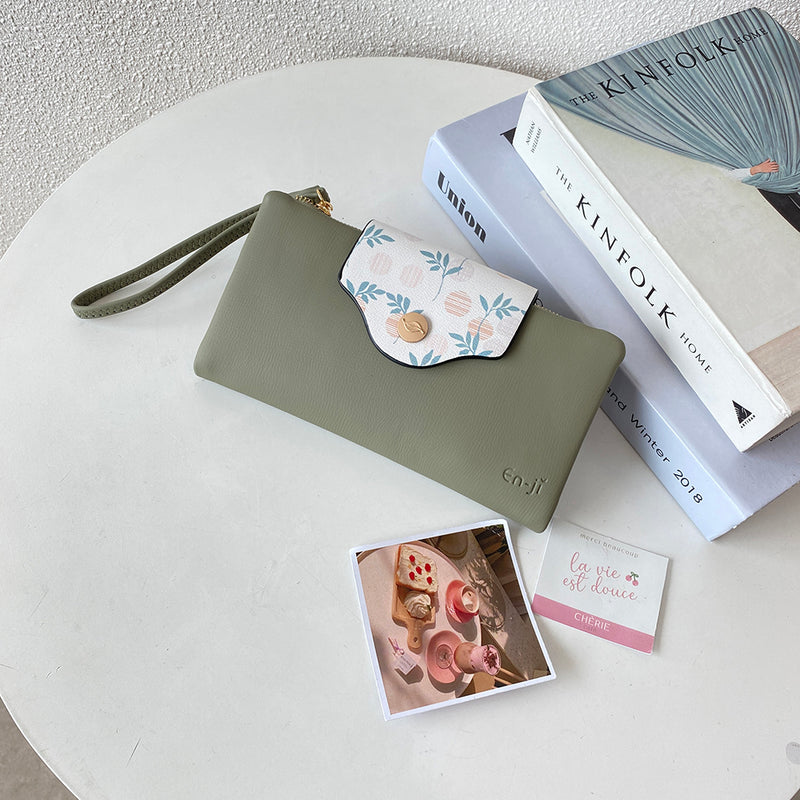 En-ji Mihye Wallet - Olive