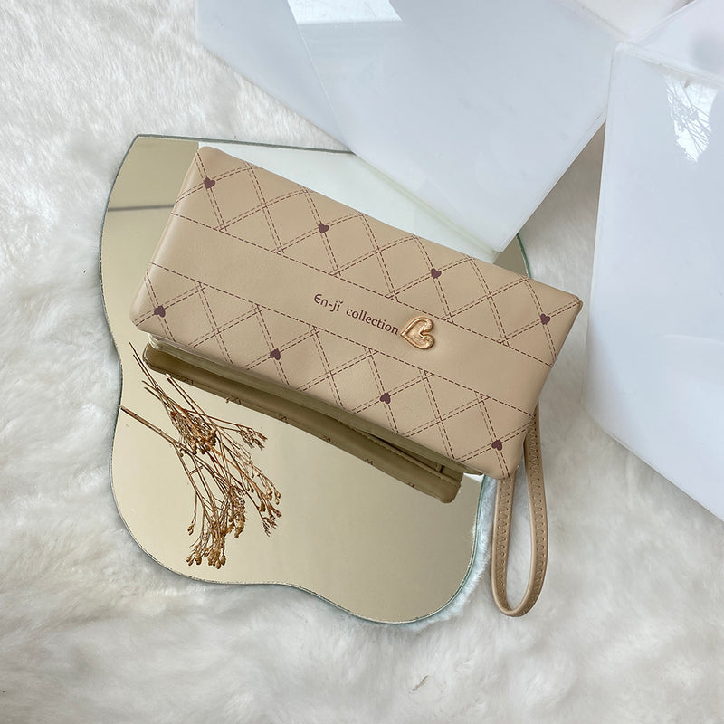 En-ji Daemi Wallet - Cream