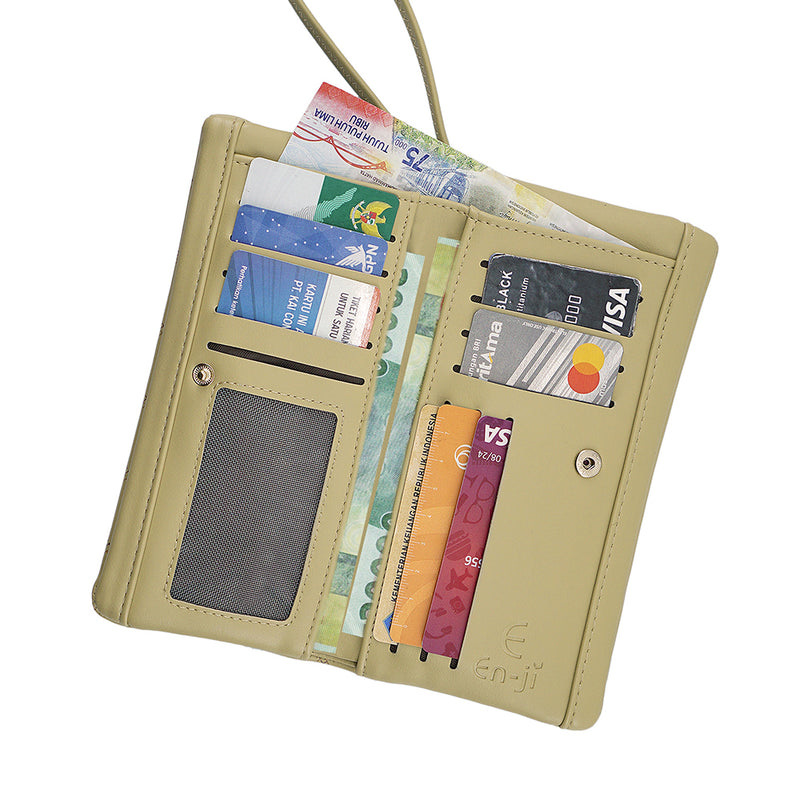 En-ji Daemi Wallet - Olive