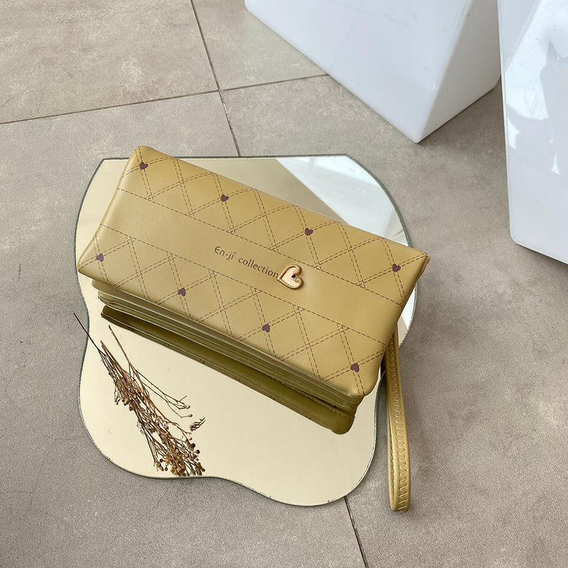 En-ji Daemi Wallet - Olive