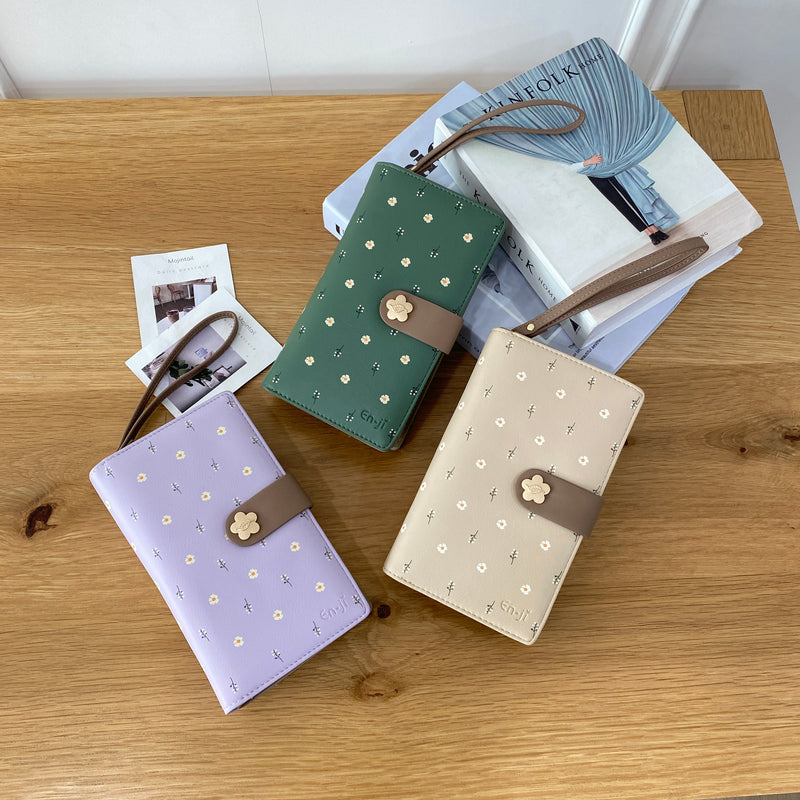 En-ji Yeonji Wallet - Olive