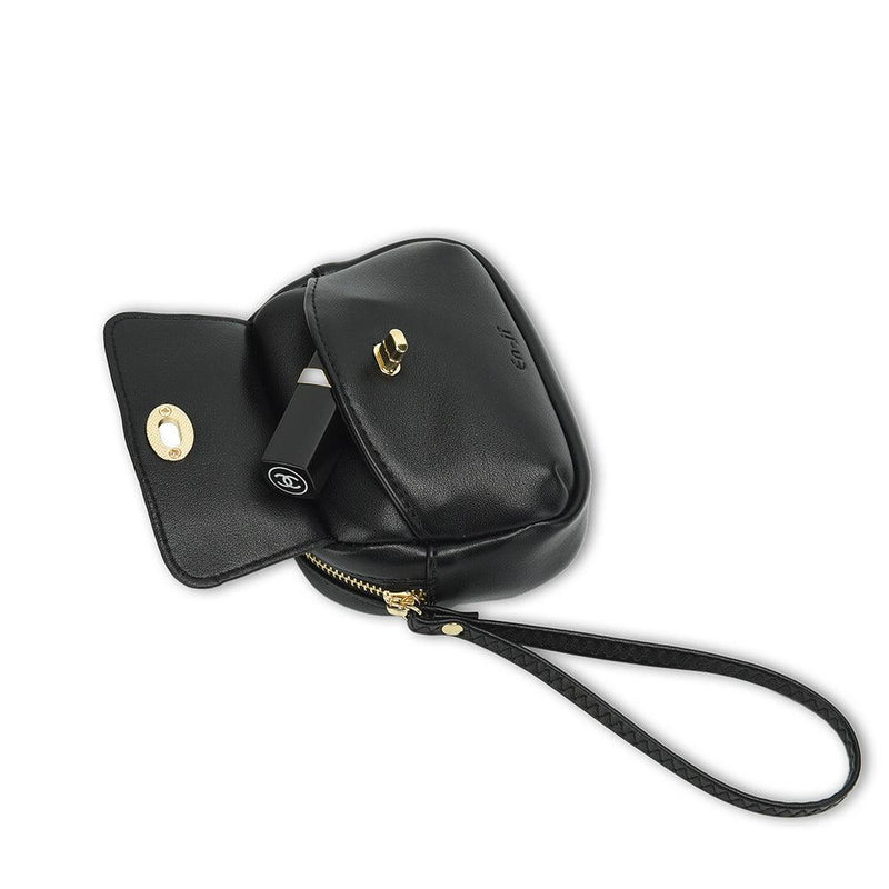 En-ji Chu Pouch - Black - EN-JI