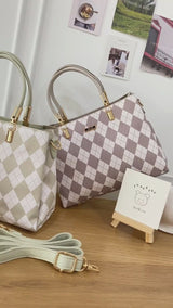 En-ji Galhee Handbag - Cream