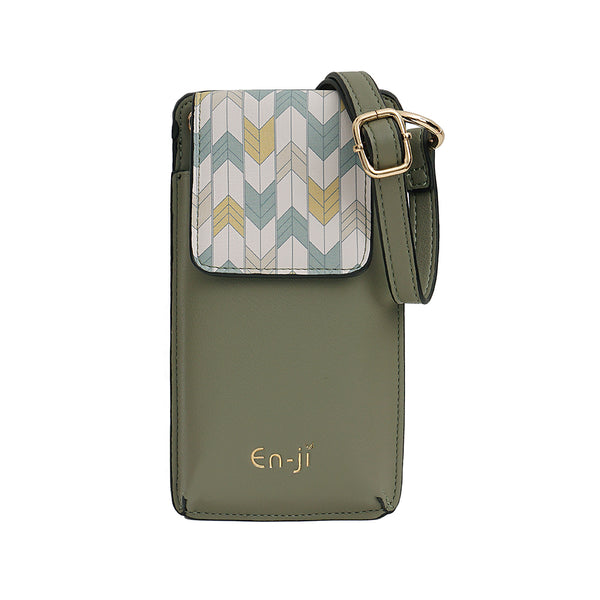 En-ji Yonan Wallet - Olive