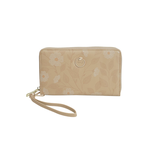 En-ji Riyeon Wallet - Apricot