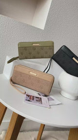 En-ji Eiji Wallet - Olive